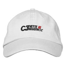 C3VR Logo Embroidered Light Hat Baseball Cap