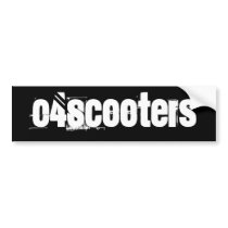 C4Scooters Sticker bumper stickers by CFOURScooters C4Scooters Sticker bumper stickers