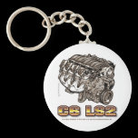 C6 LS2 keychains