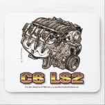 C6 LS2 mousepads