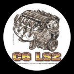 C6 LS2 stickers