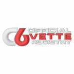 C6VR Logo Embroidered Dark Polo Shirt