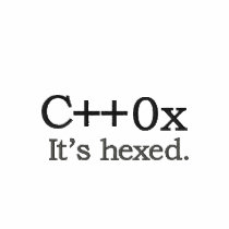 C++0x: It's hexed. Polo Shirt