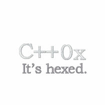 C++0x: It's hexed. Polo Shirt