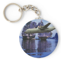 C-130 Somewhere in the South Pacific Key Chain