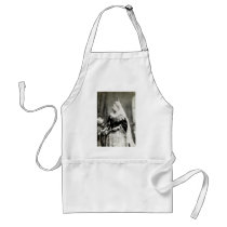 C. 1880 Queen Victoria of England Apron