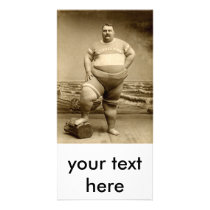 C. 1890 The Big Guy Personalized Photo Card