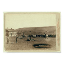 c.1891 "Branding Cattle" posters