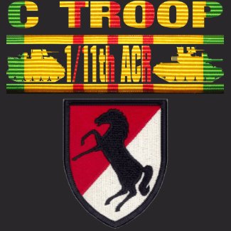 C/1/11th ACR I Rode with the Blackhorse! Shirt zazzle_shirt