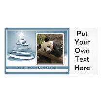 c-2011-panda-0055 customized photo card