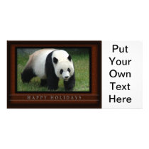c-2011-panda-0063 customized photo card