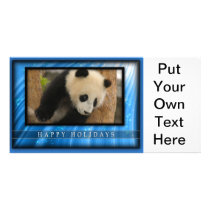 c-2011-panda-0065 photo greeting card