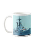 C-554 "Caio Duilio" visiting Italian Navy ship, Sa mugs