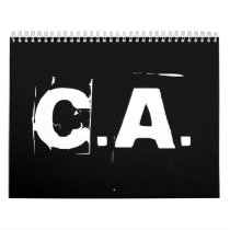 C.A. Official Calender Wall Calendar