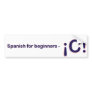 ¡C! BUMPER STICKER