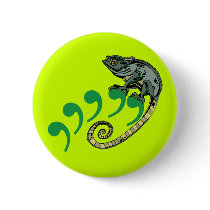 C. Chameleon $6.00 Pin Back Button