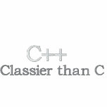 C++: Classier than C Embroidered Polo Shirt