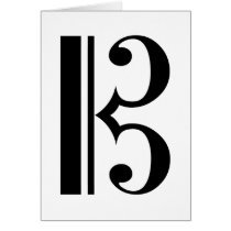 C-Clef Greeting Cards