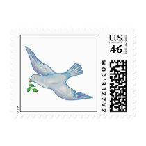 C - Dove of Peace Postage Stamps