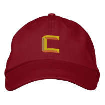 C embroidered hats