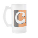 C Frosty Mug (double, tiger-stripe style)