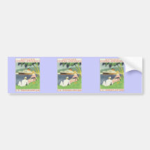 C.G. Transatlantique Antilles Vintage Bumper Stickers