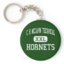 C H McCann Technical - Hornets - North Adams Keychain