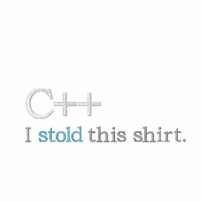 C++: I stold this shirt Polo Shirt