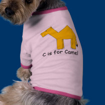C is for Camel pet clothing