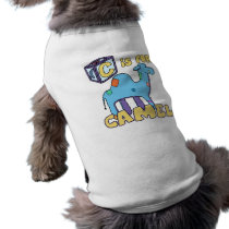 C is for Camel Dog Shirt pet clothing
