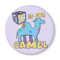 C is for Camel Magnet by PatchworkPals C is for Camel Magnet
