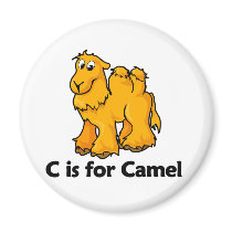 C is for Camel Magnet