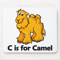 C is for Camel Mouse Pad