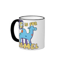 C is for Camel Mug by PatchworkPals C is for Camel Mug