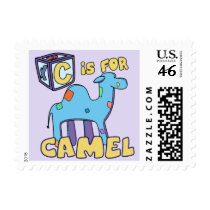 C is for Camel Postage Stamps