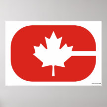 "C" is for Canada Poster