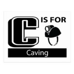 C Is For Caving Postcards