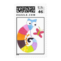 C is for Chameleon postage