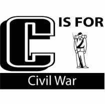 C Is For Civil War photo sculptures