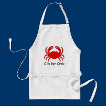 C is for Crab aprons