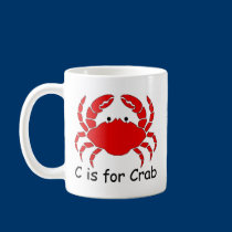 C is for Crab mugs