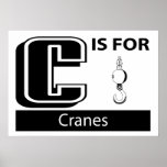 C Is For Cranes Print