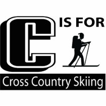 C Is For Cross Country Skiing photo sculptures