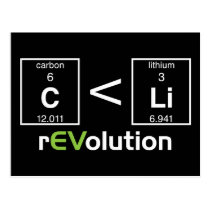 C is less than Li postcards