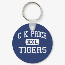 C K Price Tigers Middle Orland California keychains