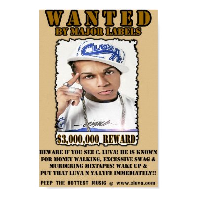 C. Luva Wanted Poster by C_Luva