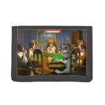 C.M. Coolidge Dogs Playing Poker Wallet