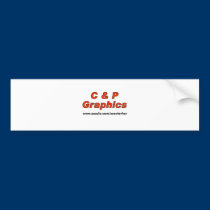 C & P Graphics bumper stickers