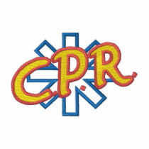 C.p.r. embroidered shirts by ZazzleEmbroidery C.p.r. embroidered shirts