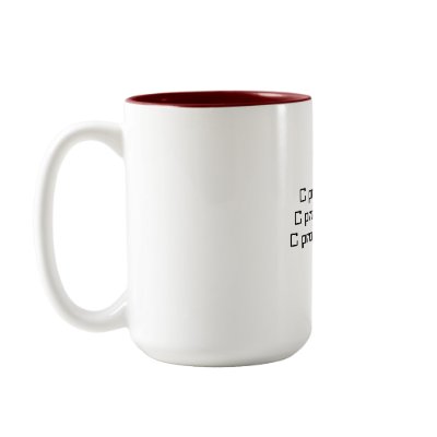 C program run. C program crash. C programmer qu... Mugs by blanahcrate